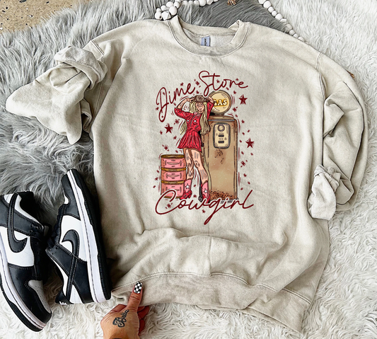 Dimestore Cowgirl Crewneck