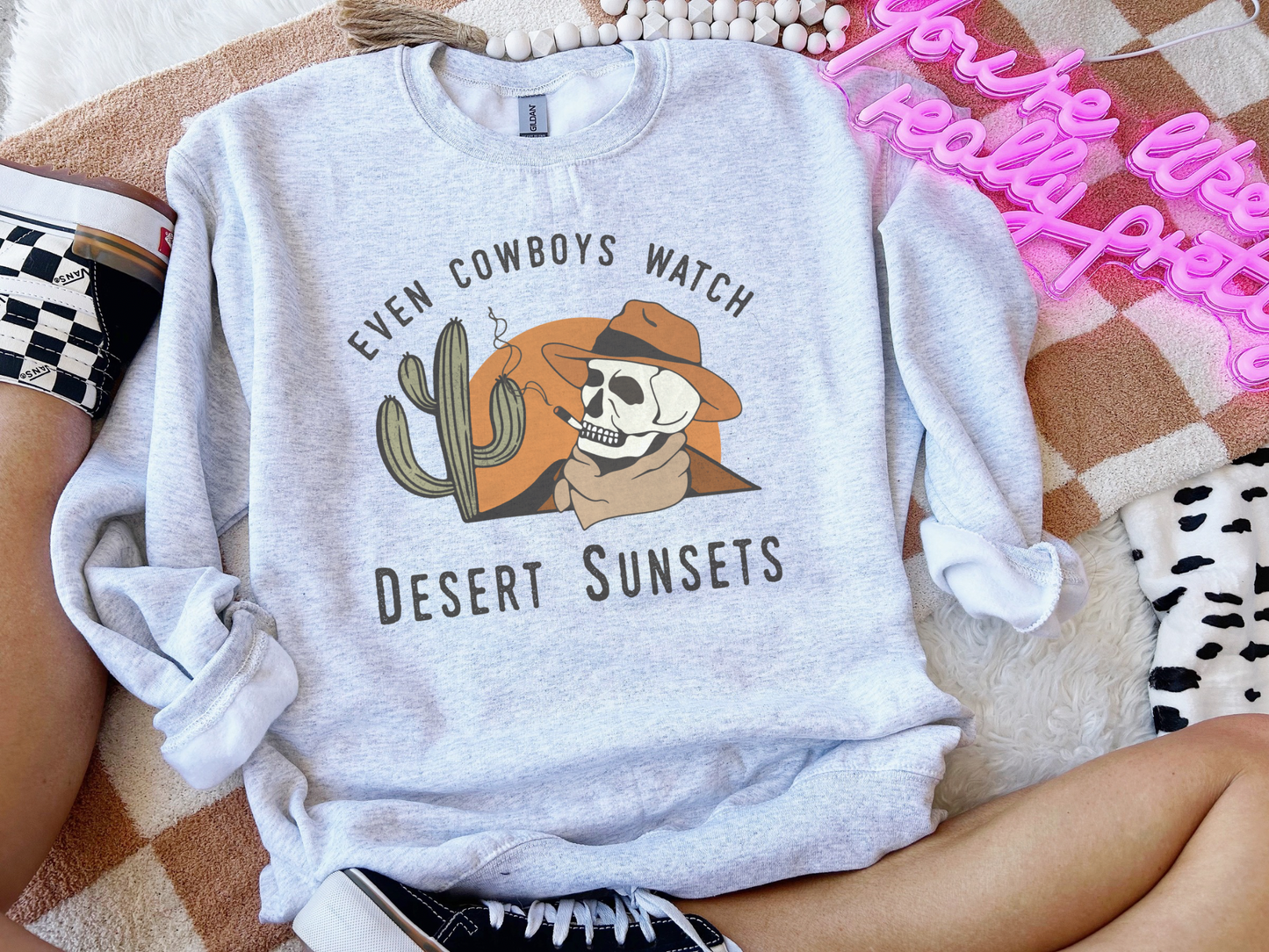 Cowboys & Sunsets Tee