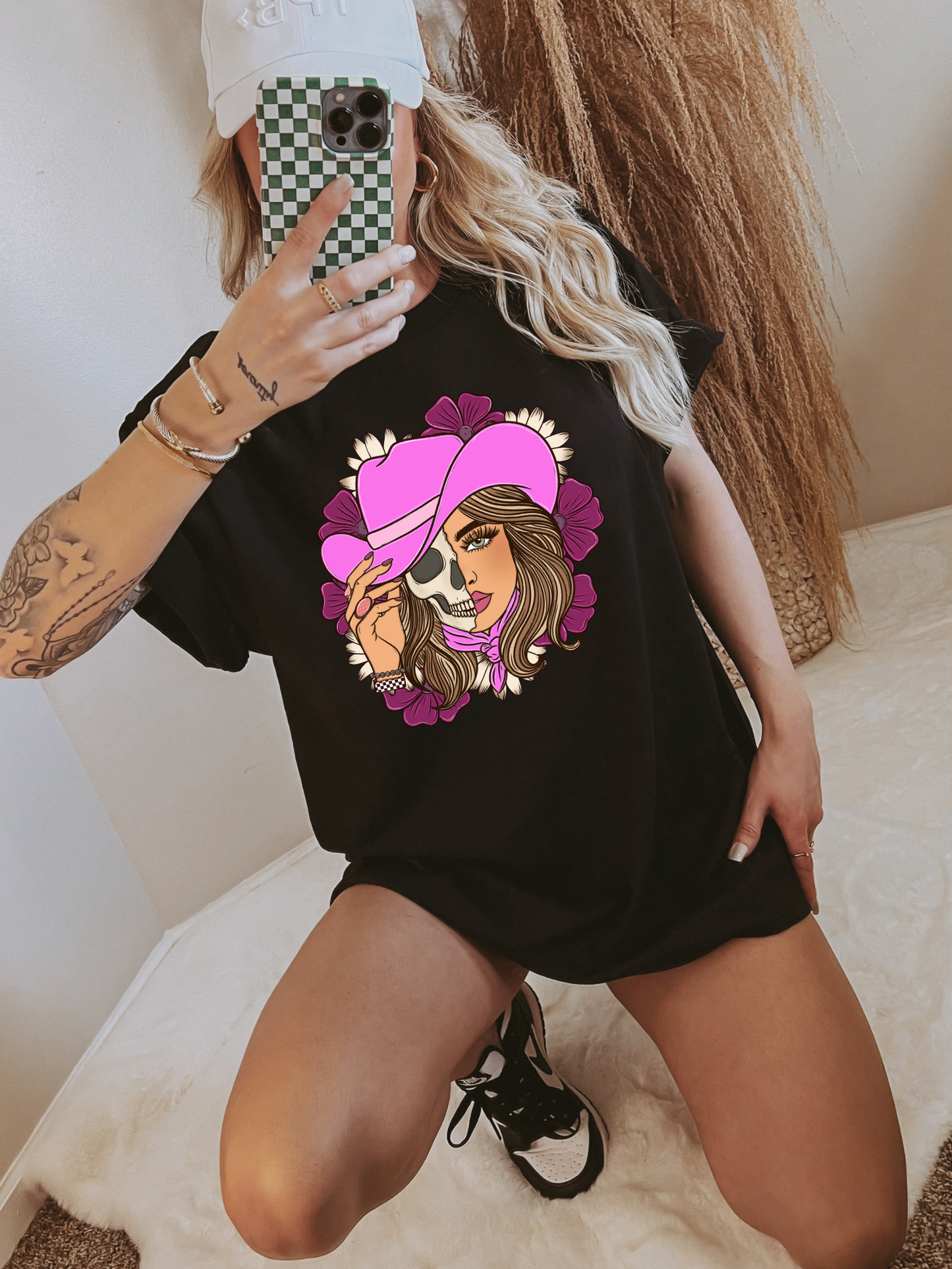 Floral Cowgirl Graphic Tee