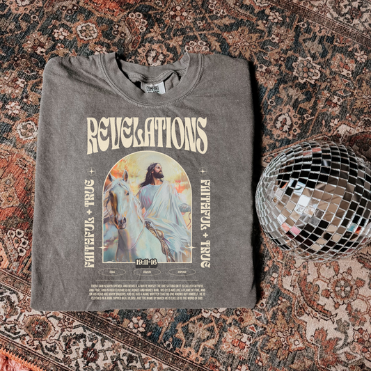 Revelations 19:11 Comfort Colors Graphic Tee