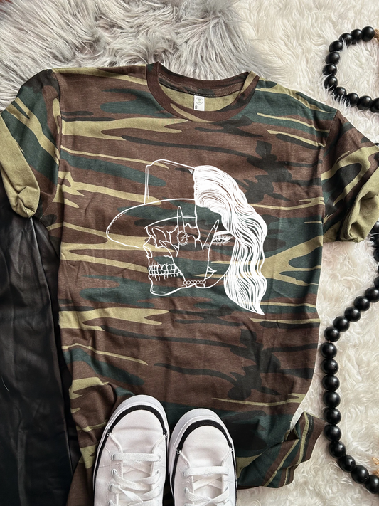 Camo Outlaw Graphic Tee