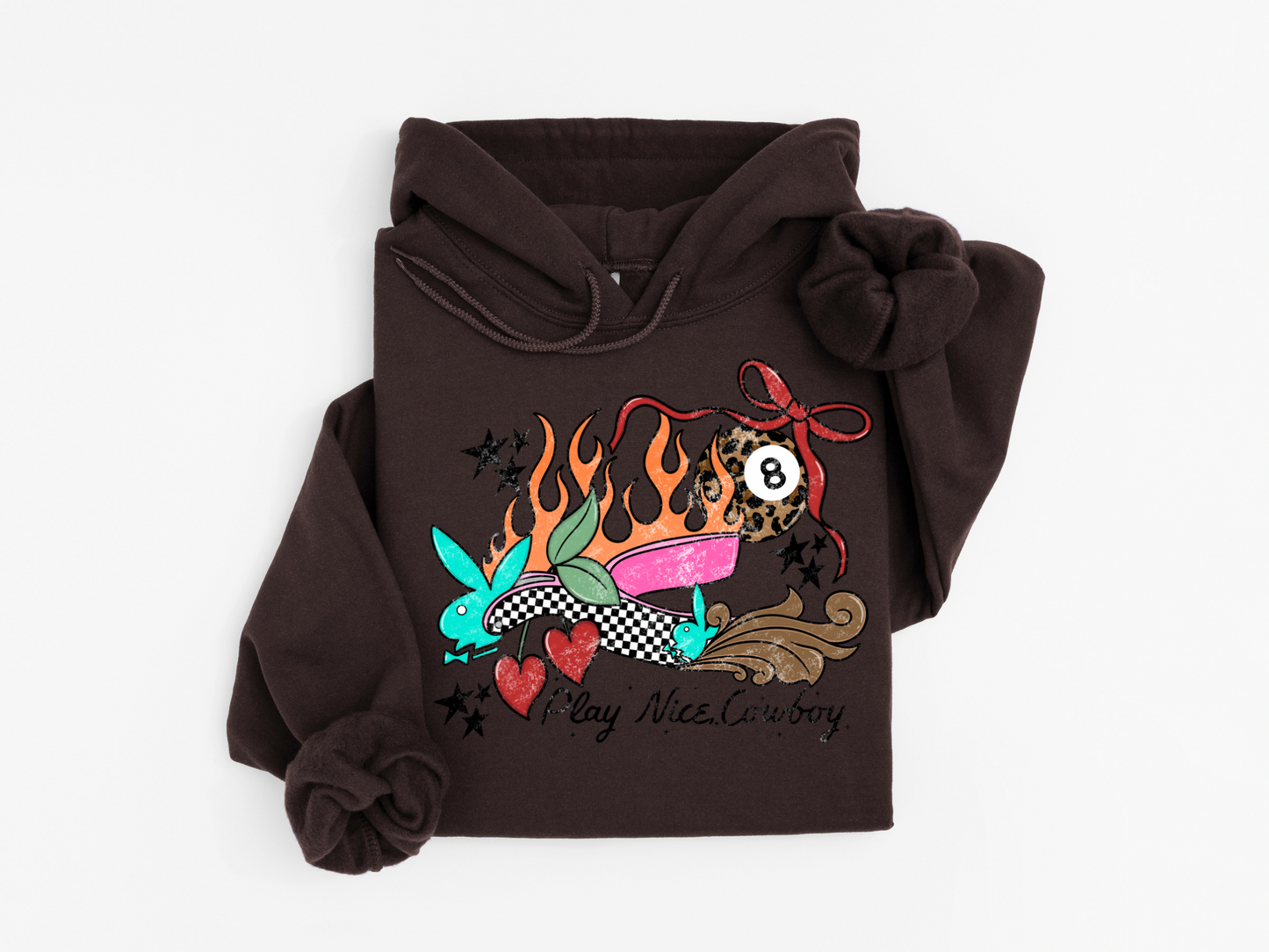 Play Nice Cowboy Hoodie