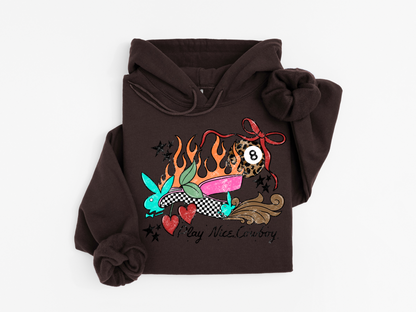 Play Nice Cowboy Hoodie