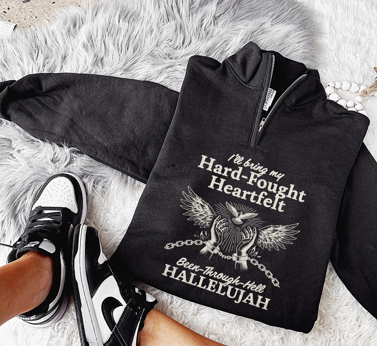 Hard Fought Hallelujah Quarter Zip