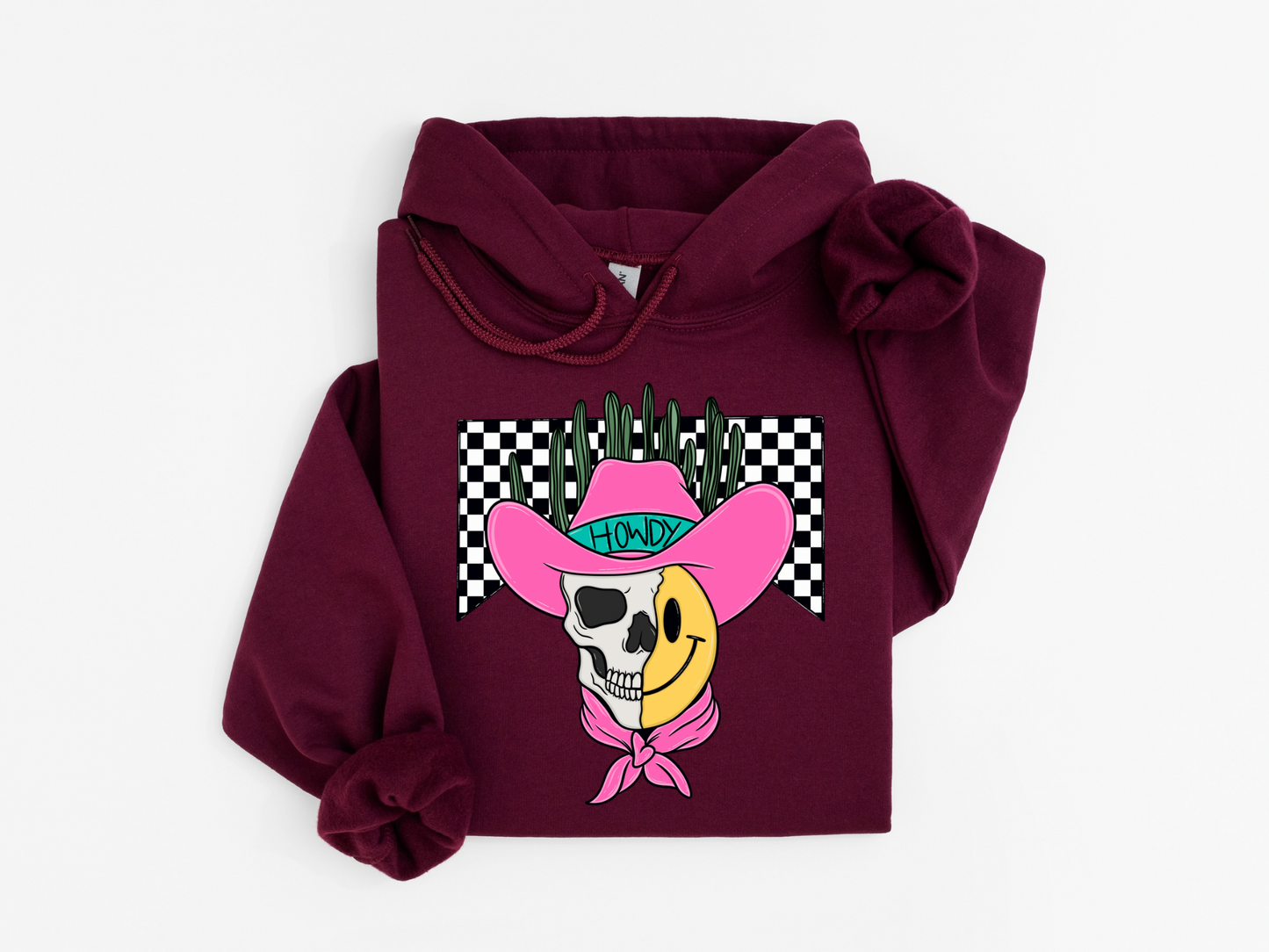 Western Smiley Hoodie