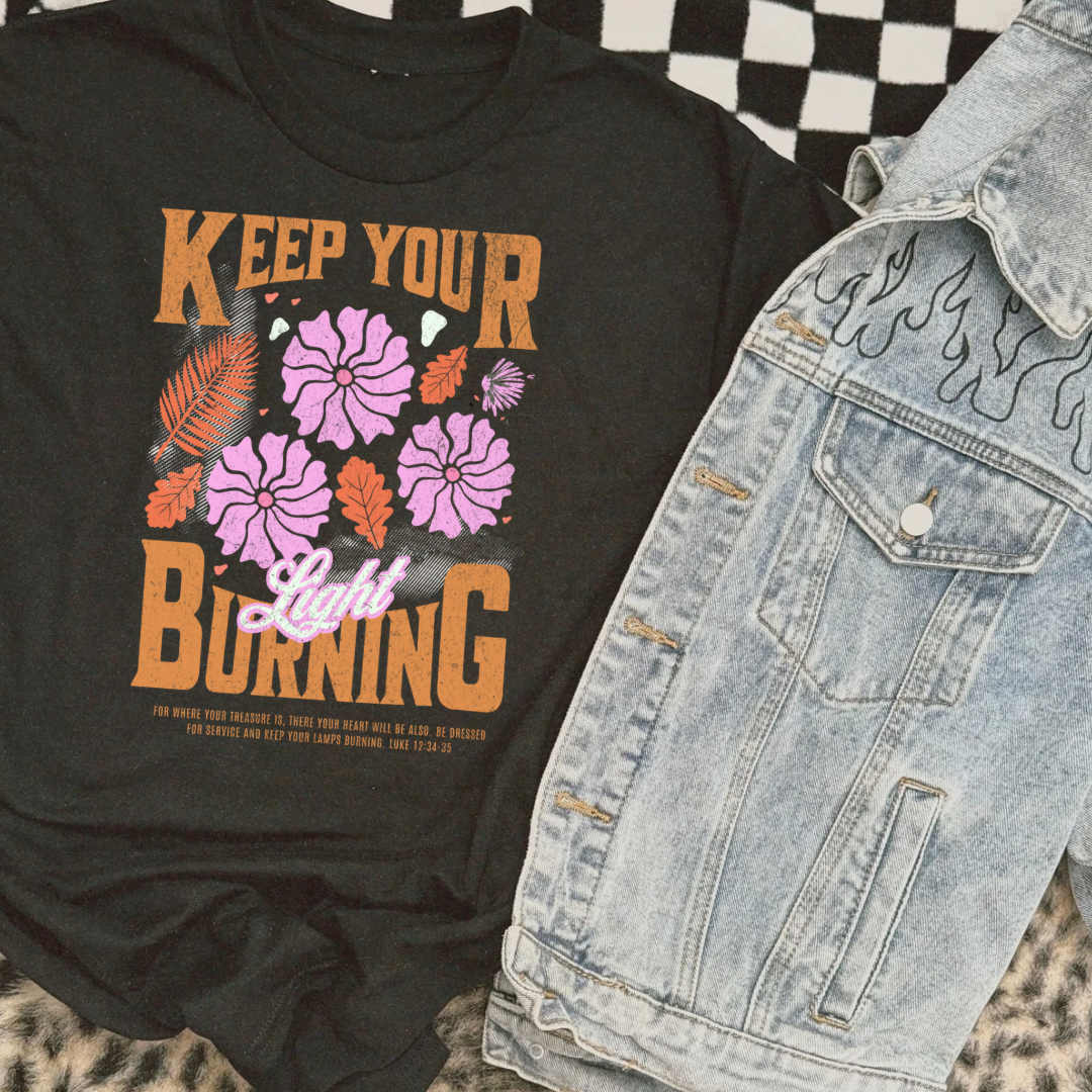 Keep Your Light Burning Graphic Tee