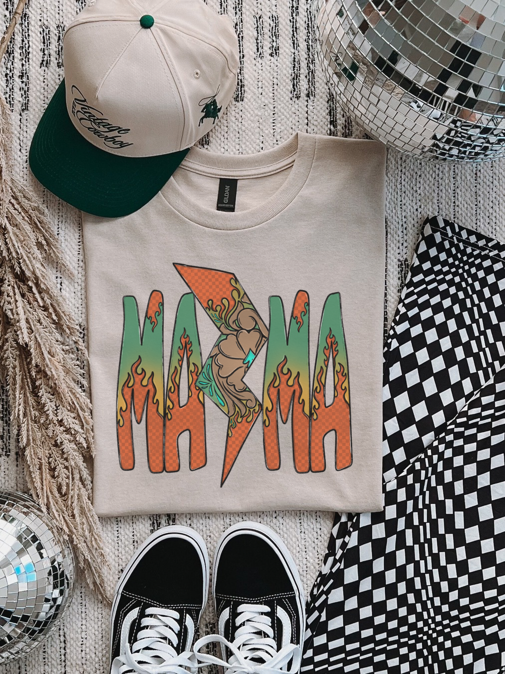 Mama Lightning Tee