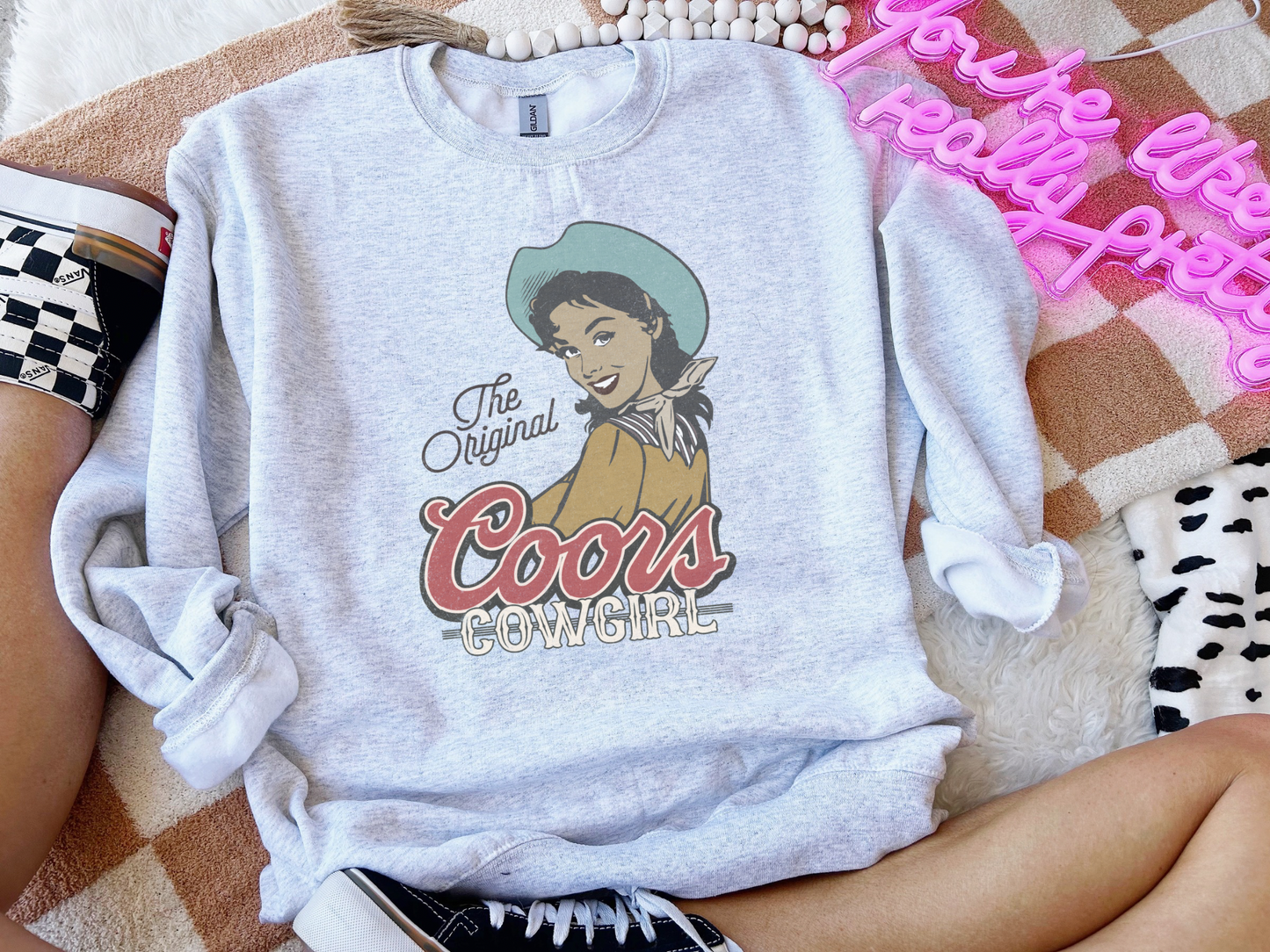 Coors Cowgirl Tee