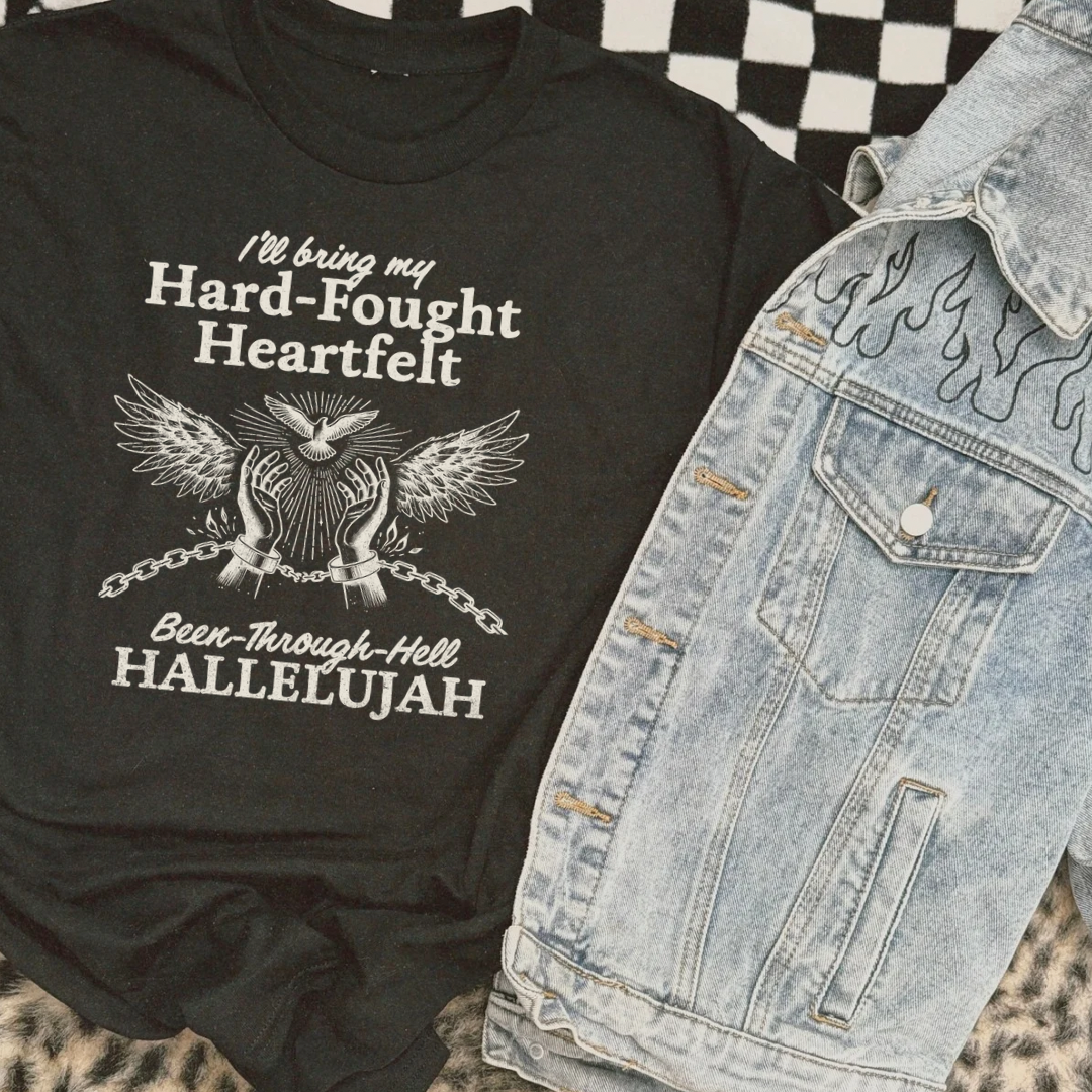 Hard Fought Hallelujah Graphic Tee