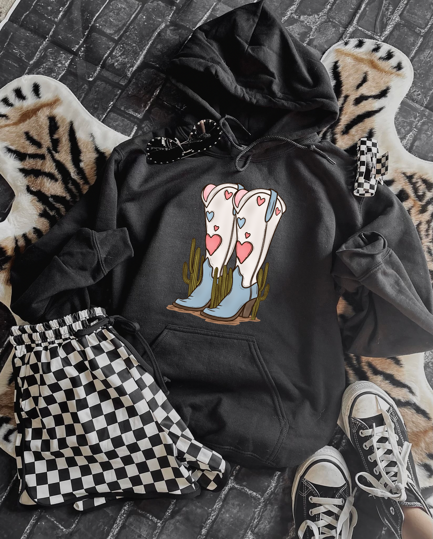 Lovers Boots Hoodie