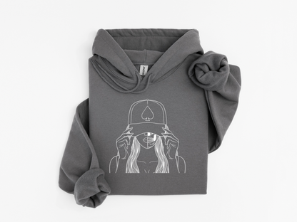 Cowgirl Linework Hoodie